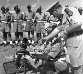 L'esercito italiano addestra l'esercito Somalo, Mogadiscio, 1952