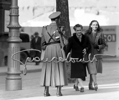 Madrid streets, 1952