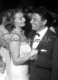 Sophia Loren balla con Raf Vallone, 1956