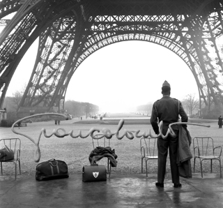 Il soldato americano è appena arrivato a Parigi, 1953