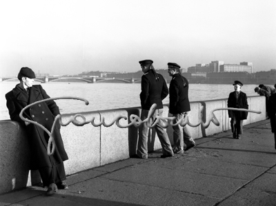 Il lungofiume di Leningrado, 1956