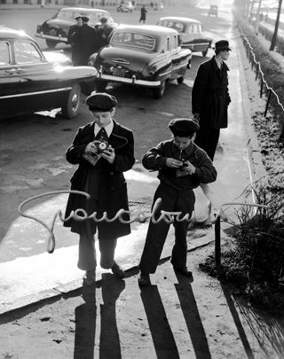Piccoli fotografi a Mosca, 1956