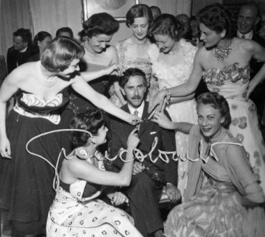 Mario Soldati al Premio San Babila. Milano, 1952
