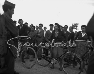 Scioperi e manifestazioni dei contadini. Mediglia (Lodi), 1949