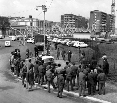 Comizio elettorale del P.C.I. Milano, 1963