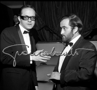 Gino Paoli e Lucio Dalla. Festival di Sanremo, 1966.
